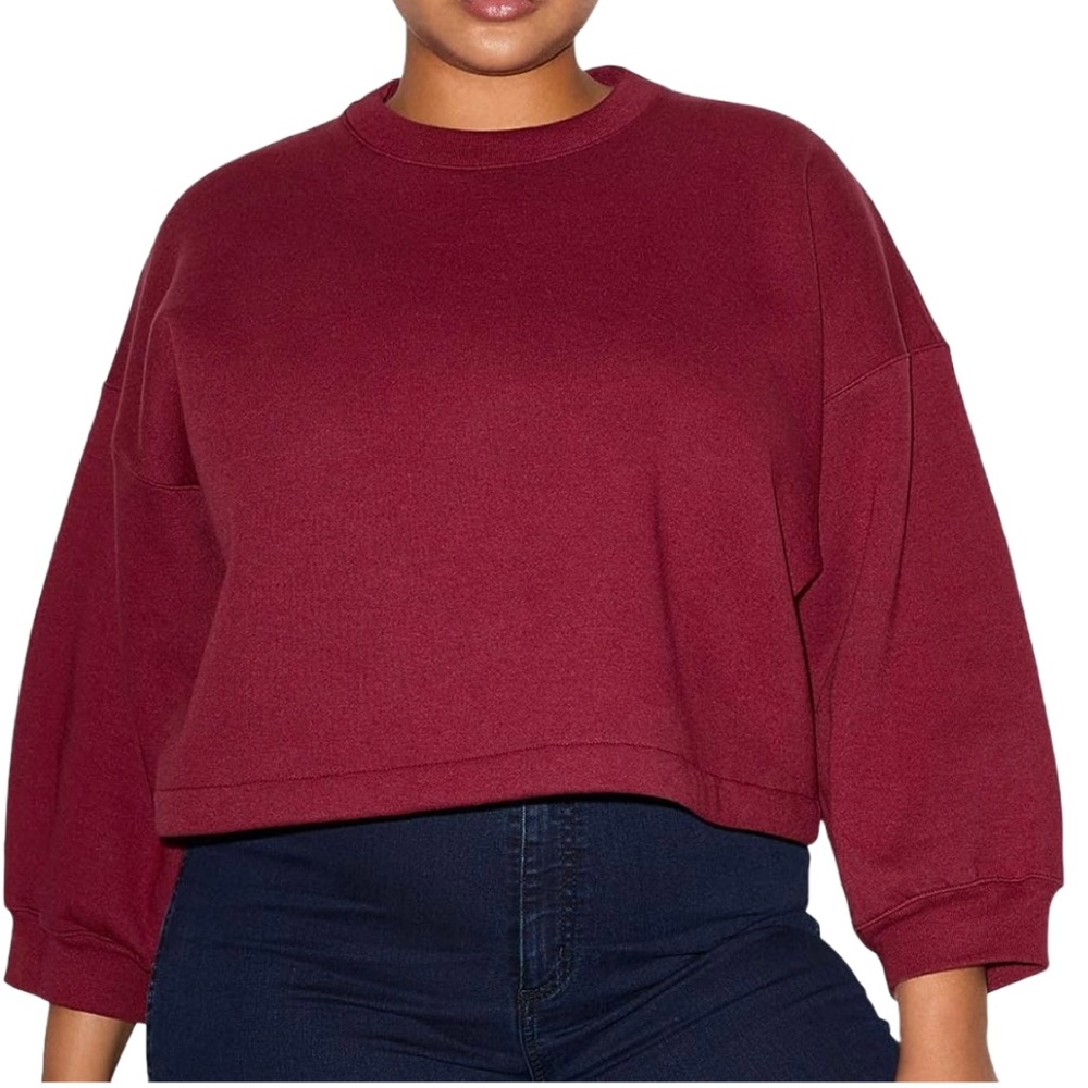 AMERICAN APPAREL Flex 3/4 Balloon Sleeve Top